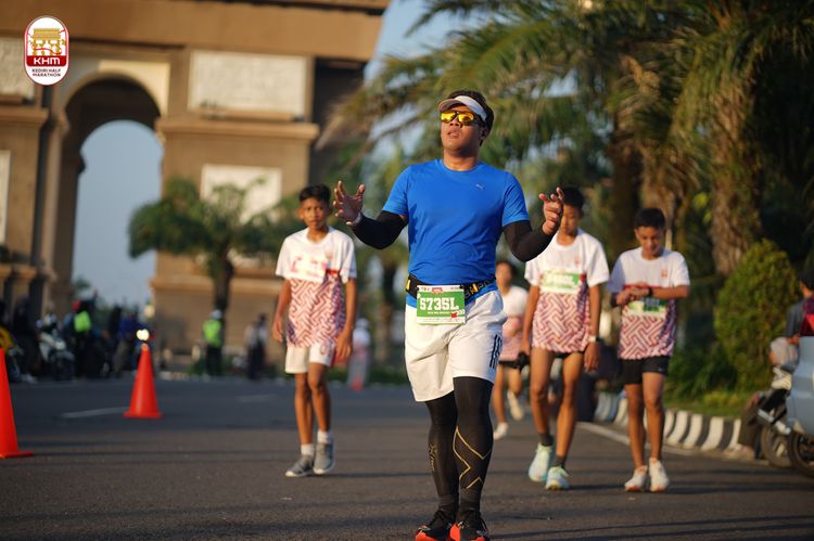 Race photo from Kediri Half Marathon 2024