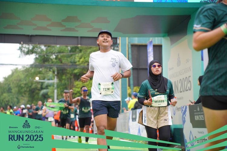 Race photo from Mangkunegaran Run 2025