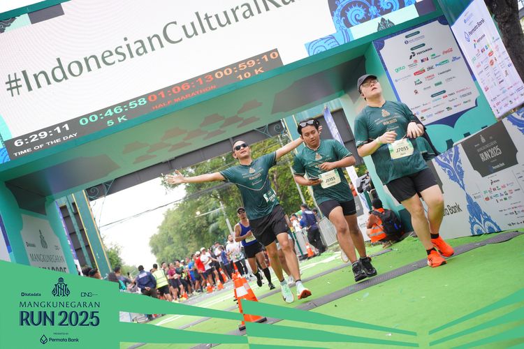 Race photo from Mangkunegaran Run 2025