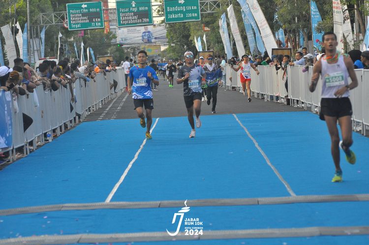 Race photo from Jabar Run 10K 2024