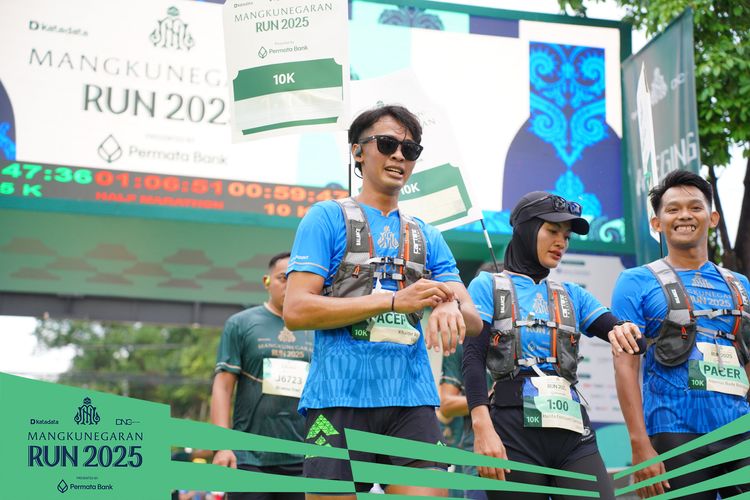 Race photo from Mangkunegaran Run 2025