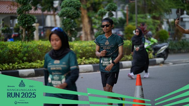 Race photo from Mangkunegaran Run 2025