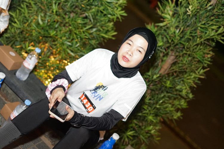 Race photo from PIK NITE RUN VIBES