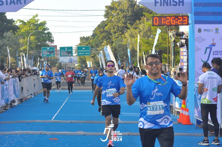 Race photo from Jabar Run 10K 2024