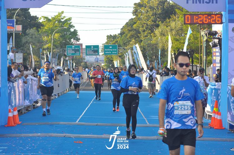 Race photo from Jabar Run 10K 2024