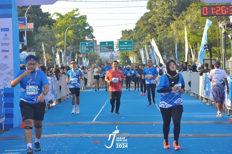 Race photo from Jabar Run 10K 2024