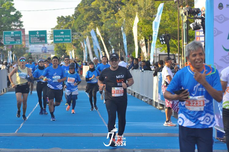 Race photo from Jabar Run 10K 2024