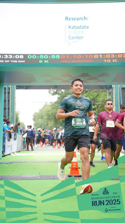 Race photo from Mangkunegaran Run 2025