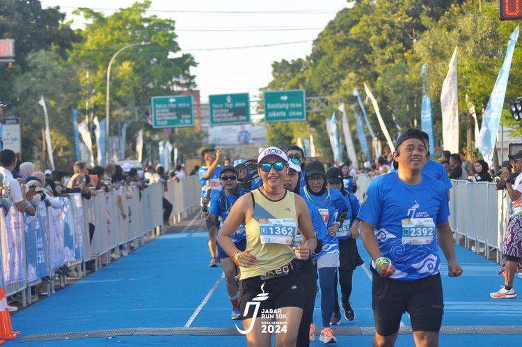 Race photo from Jabar Run 10K 2024