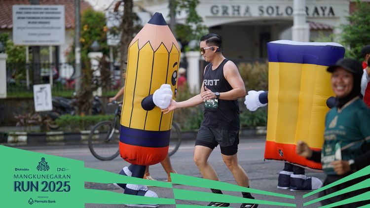 Race photo from Mangkunegaran Run 2025