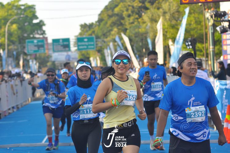 Race photo from Jabar Run 10K 2024