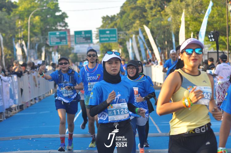 Race photo from Jabar Run 10K 2024