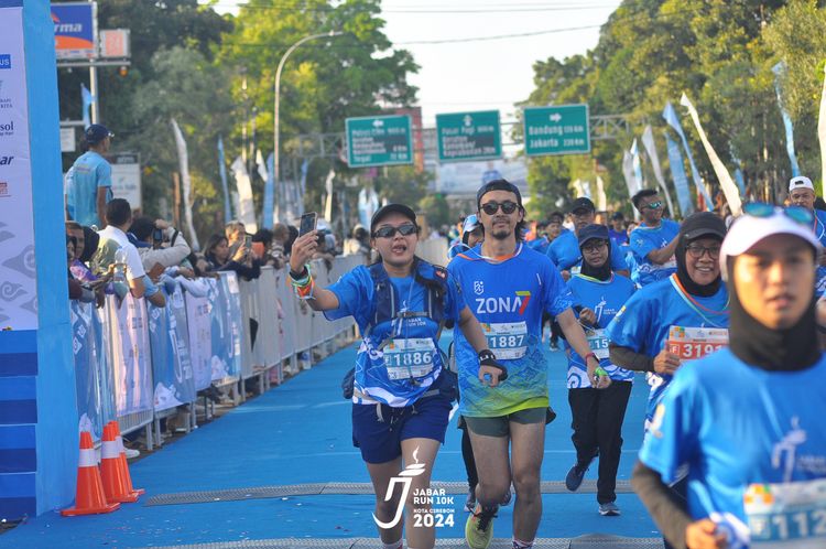 Race photo from Jabar Run 10K 2024