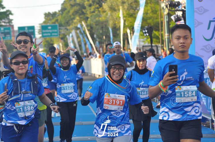Race photo from Jabar Run 10K 2024