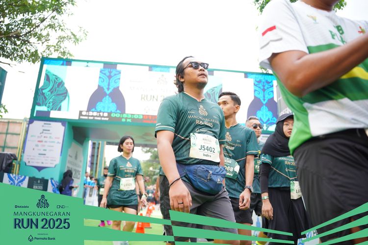 Race photo from Mangkunegaran Run 2025