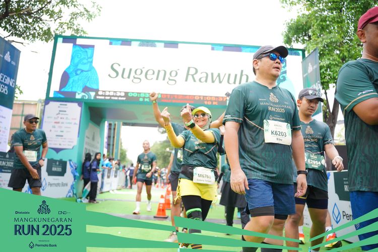 Race photo from Mangkunegaran Run 2025