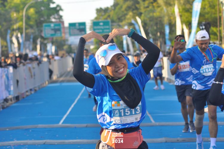 Race photo from Jabar Run 10K 2024