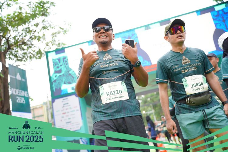 Race photo from Mangkunegaran Run 2025