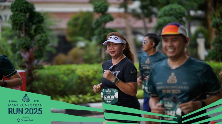 Race photo from Mangkunegaran Run 2025
