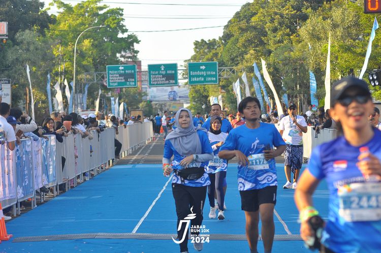 Race photo from Jabar Run 10K 2024