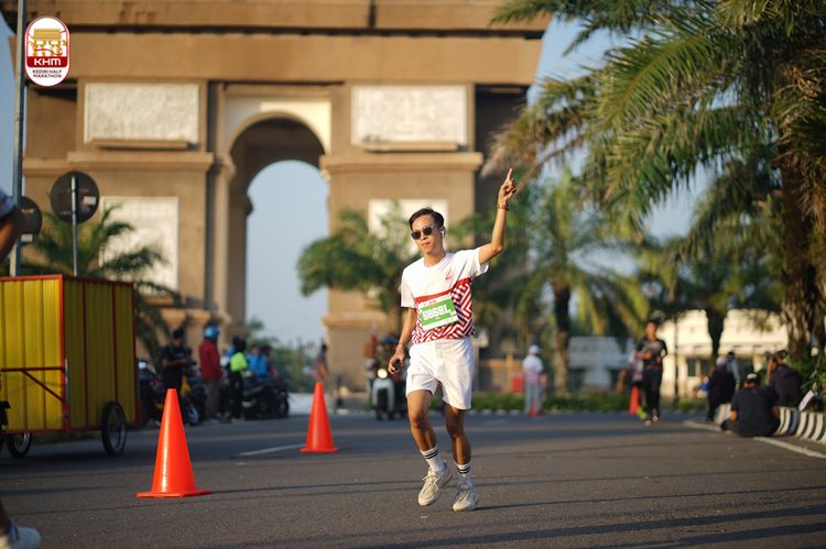 Race photo from Kediri Half Marathon 2024