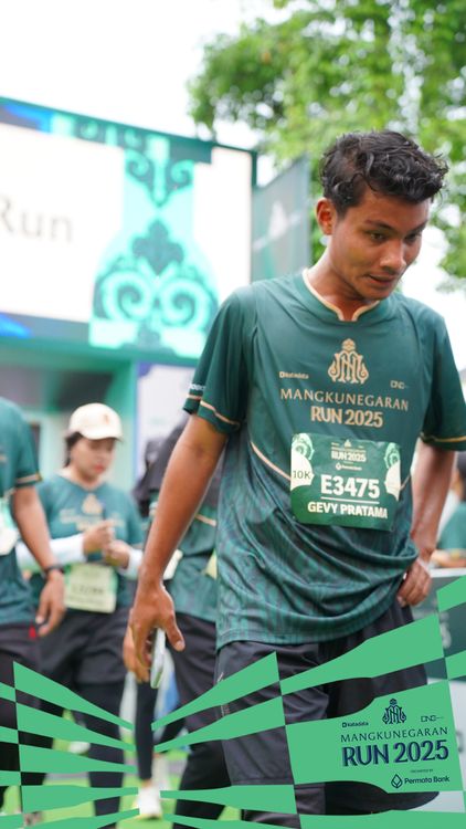 Race photo from Mangkunegaran Run 2025