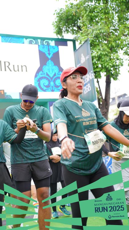 Race photo from Mangkunegaran Run 2025