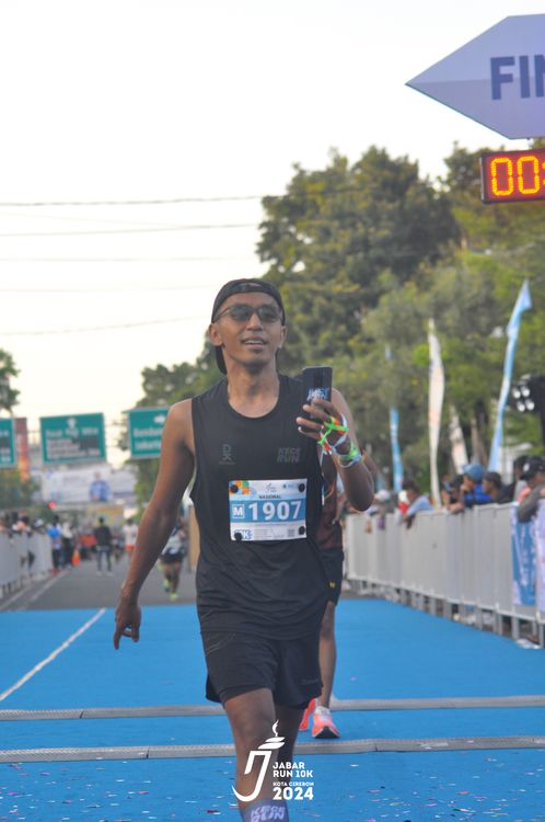 Race photo from Jabar Run 10K 2024