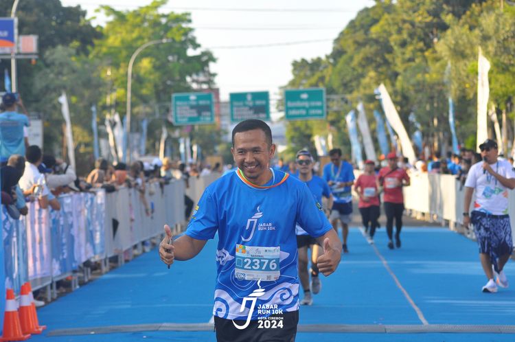 Race photo from Jabar Run 10K 2024