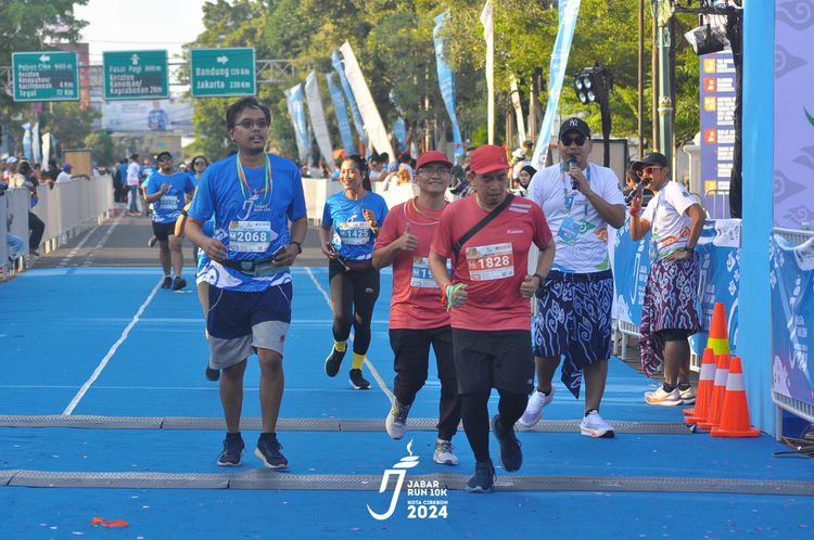 Race photo from Jabar Run 10K 2024