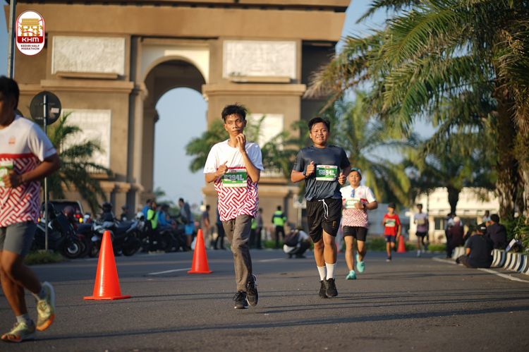 Race photo from Kediri Half Marathon 2024