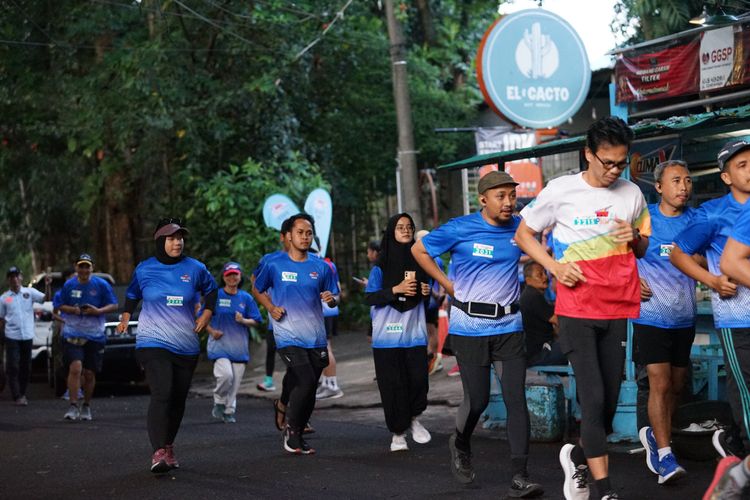 Race photo from KBP City Run 2024 Vibes