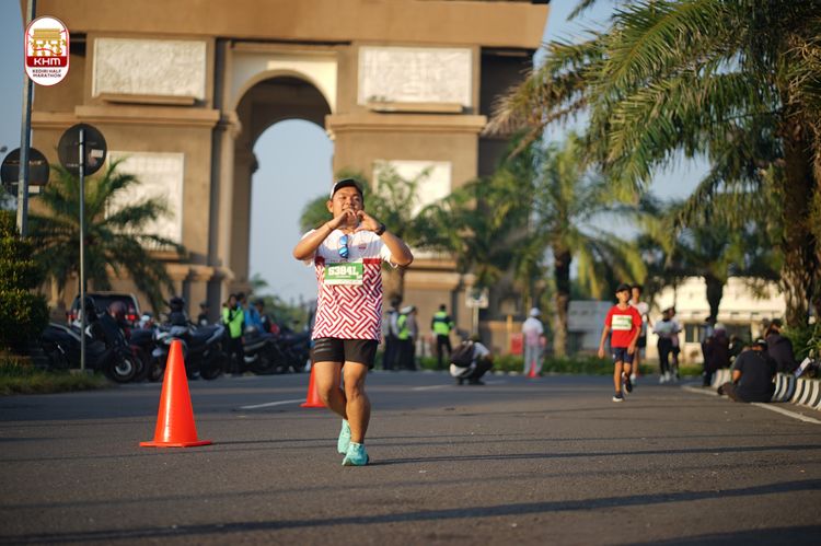 Race photo from Kediri Half Marathon 2024