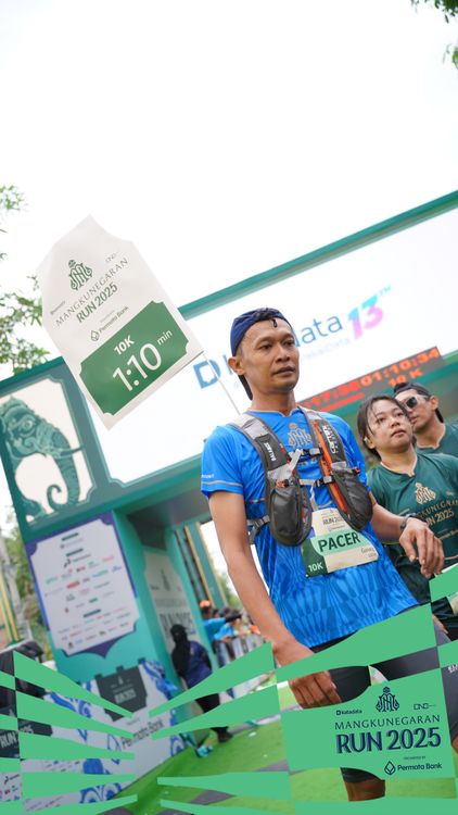 Race photo from Mangkunegaran Run 2025