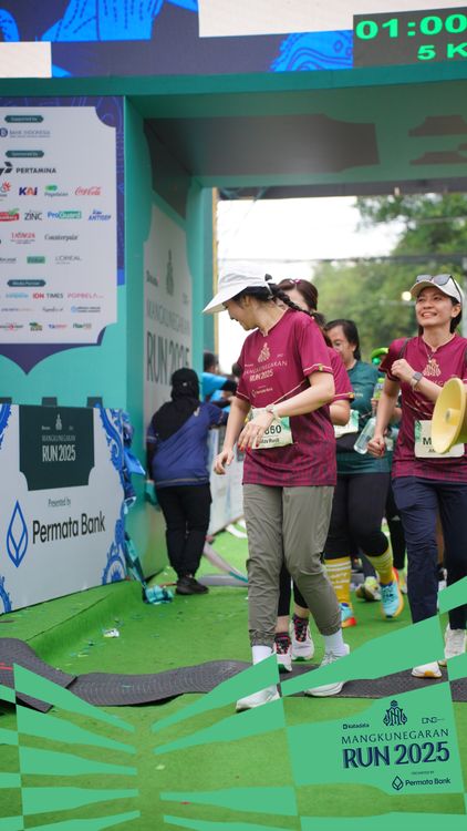 Race photo from Mangkunegaran Run 2025