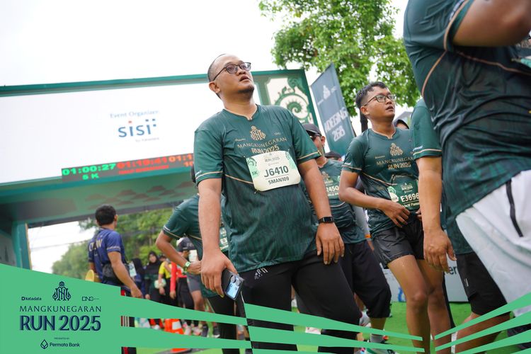 Race photo from Mangkunegaran Run 2025