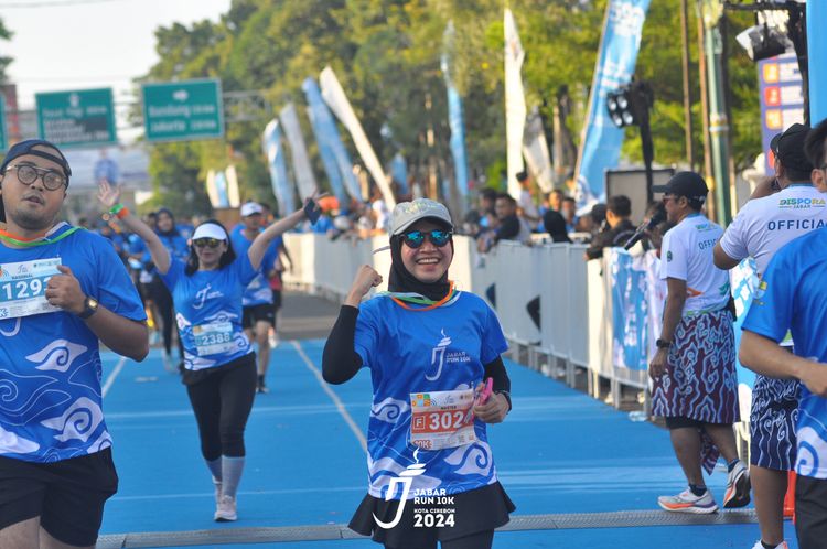 Race photo from Jabar Run 10K 2024