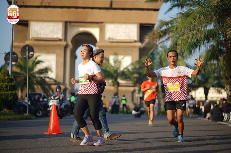 Race photo from Kediri Half Marathon 2024
