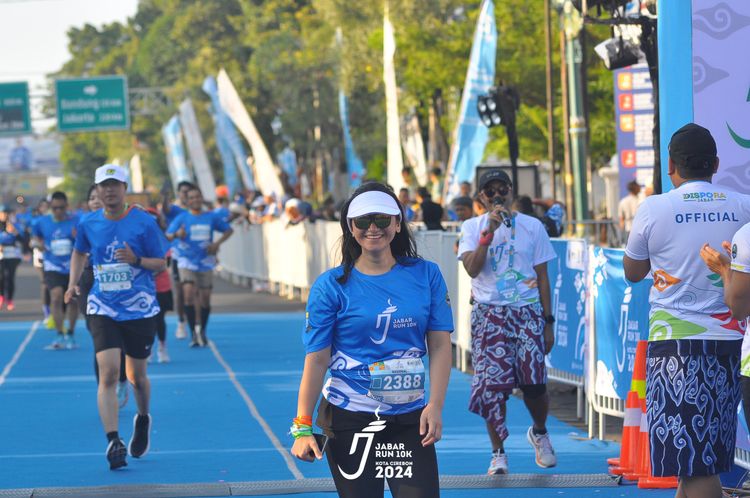 Race photo from Jabar Run 10K 2024