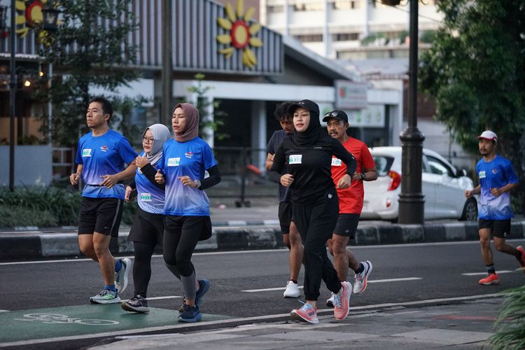 Race photo from KBP City Run 2024 Vibes