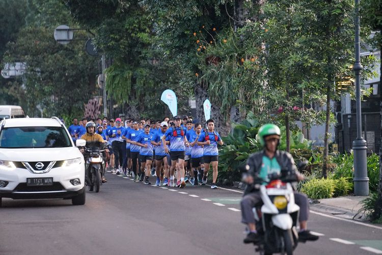 Race photo from KBP City Run 2024 Vibes