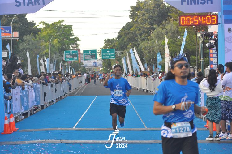 Race photo from Jabar Run 10K 2024