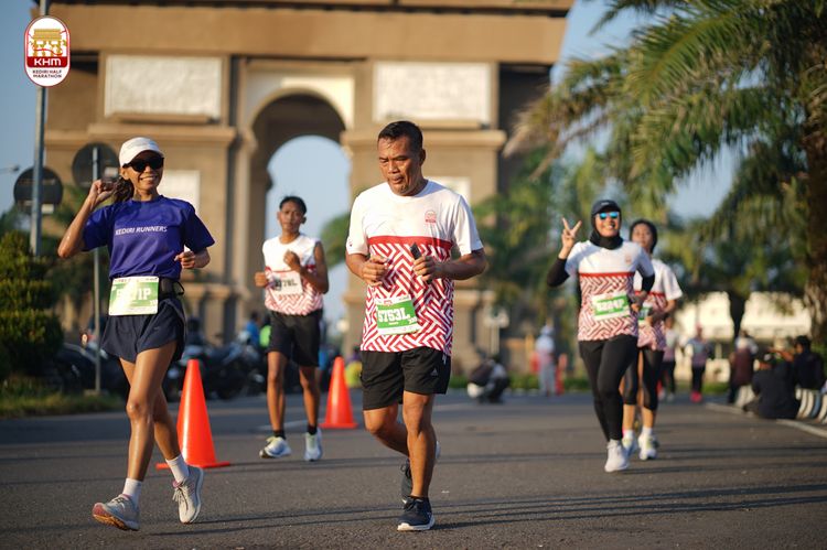 Race photo from Kediri Half Marathon 2024