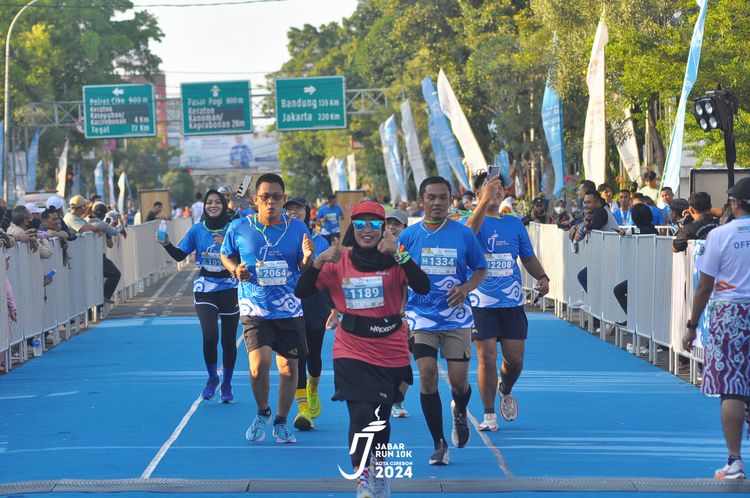 Race photo from Jabar Run 10K 2024