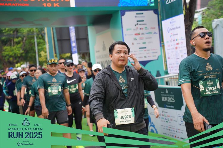 Race photo from Mangkunegaran Run 2025