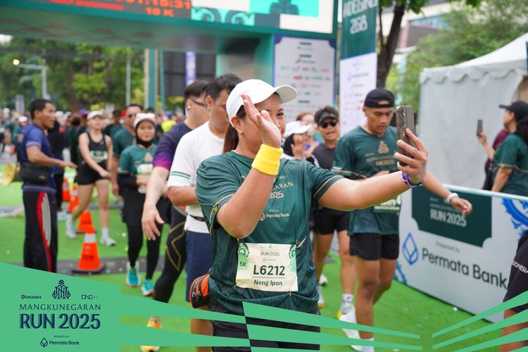 Race photo from Mangkunegaran Run 2025