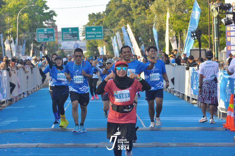 Race photo from Jabar Run 10K 2024
