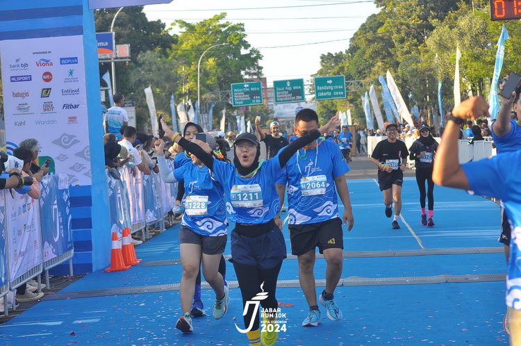 Race photo from Jabar Run 10K 2024