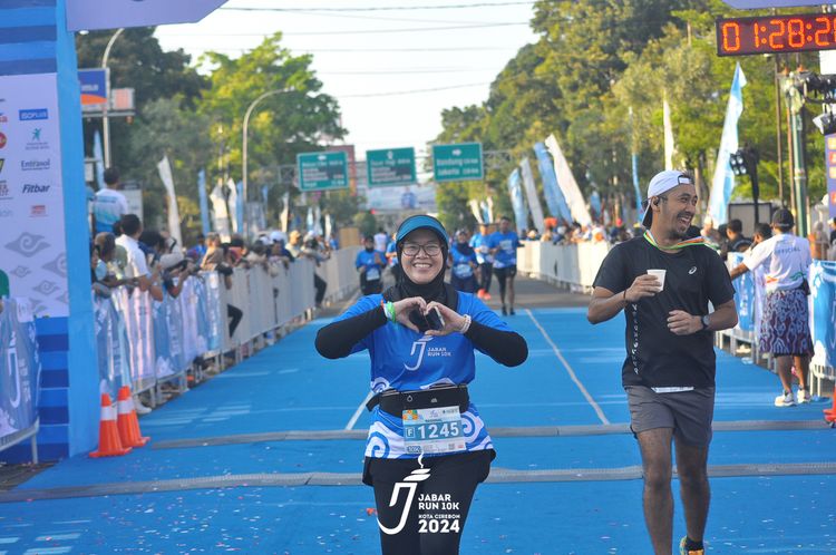 Race photo from Jabar Run 10K 2024