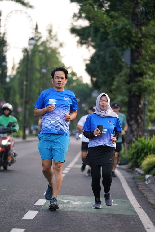 Race photo from KBP City Run 2024 Vibes